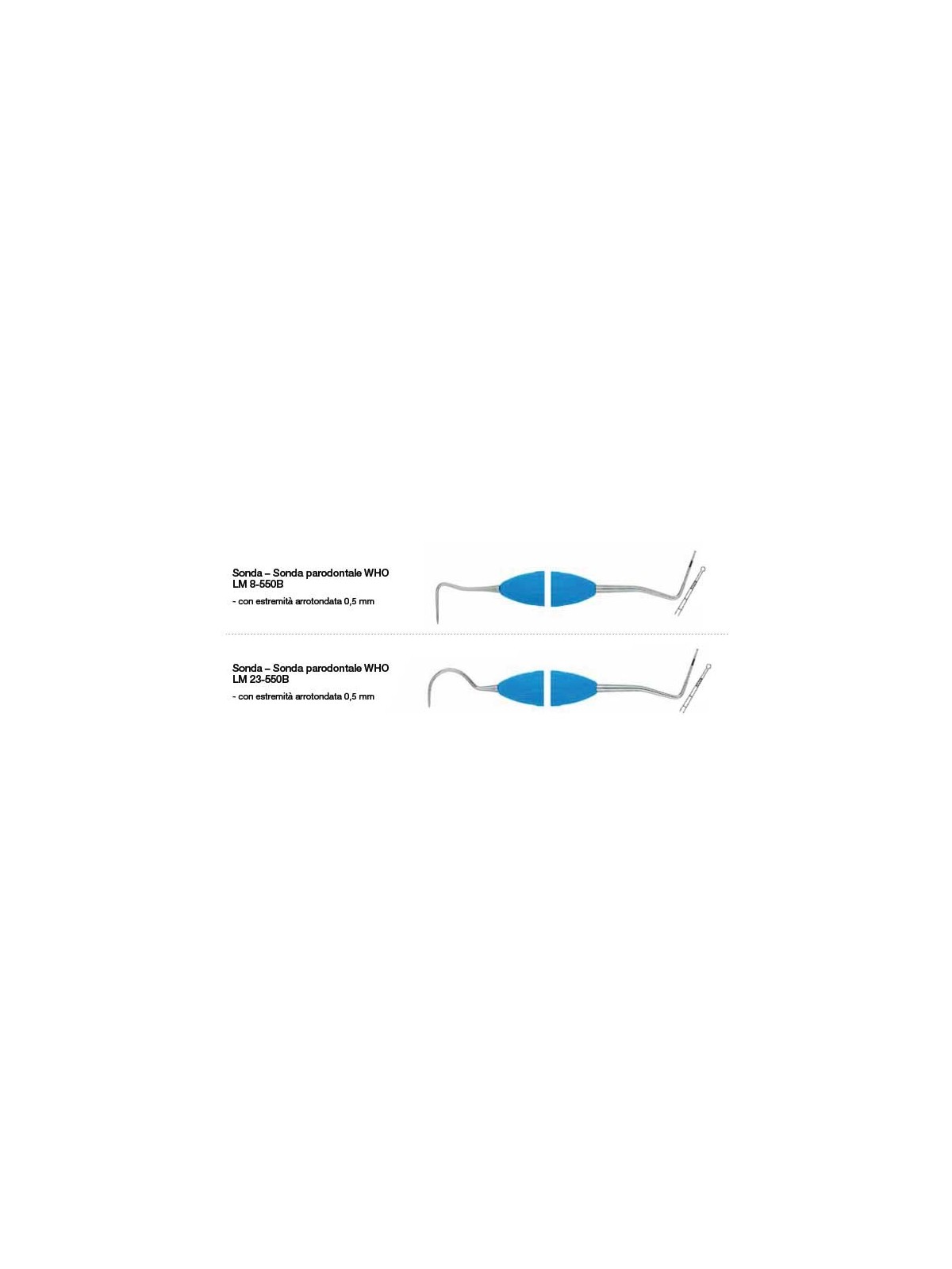 SONDA PARADONTALE WHO LM - 1 pz