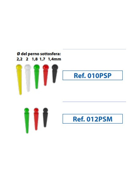 Perni calcinabili Rhein - 5 pz