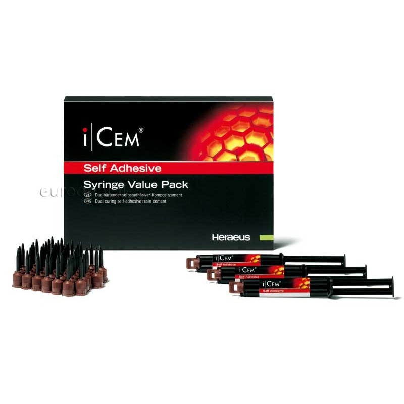 iCEM KIT CEMENTO DUALE - 3 siringhe 5 ml cad.