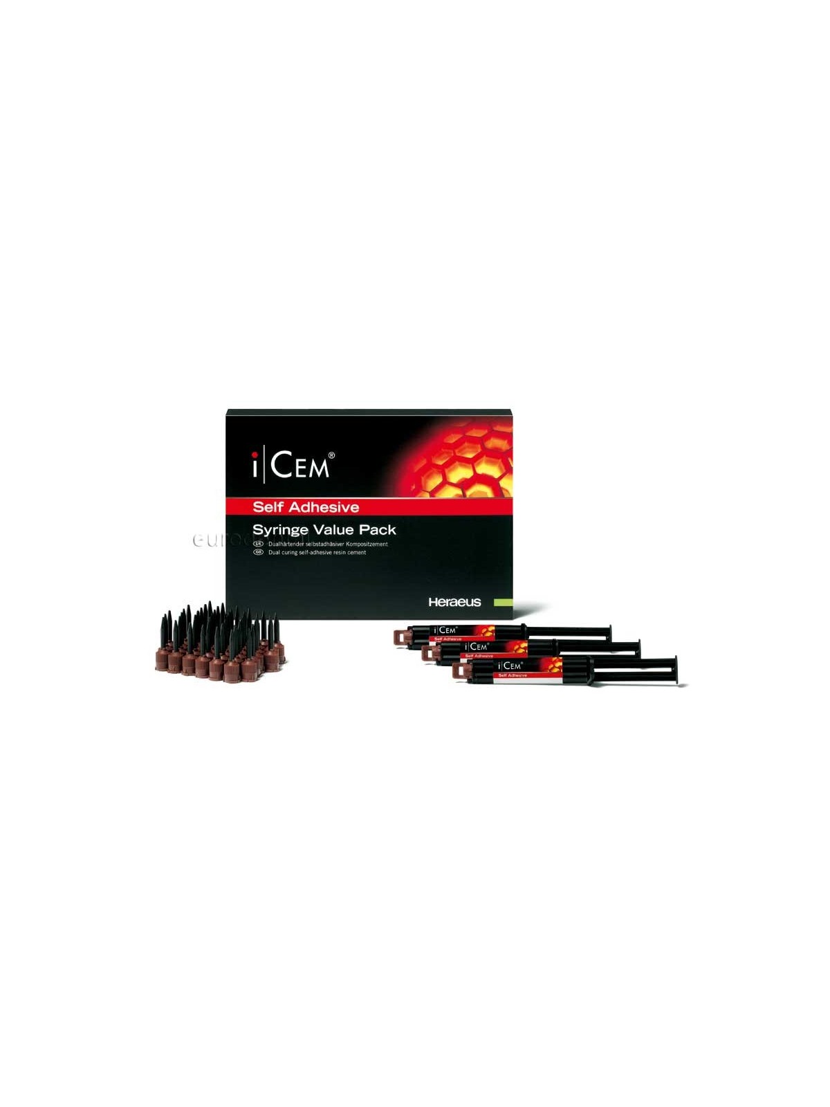 iCEM KIT CEMENTO DUALE - 3 siringhe 5 ml cad.