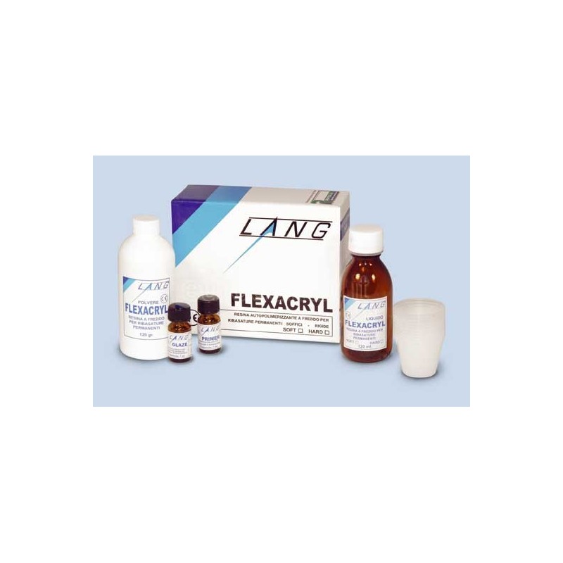 FLEXACRYL LANG KIT - polvere 120 g + liquido 120 g