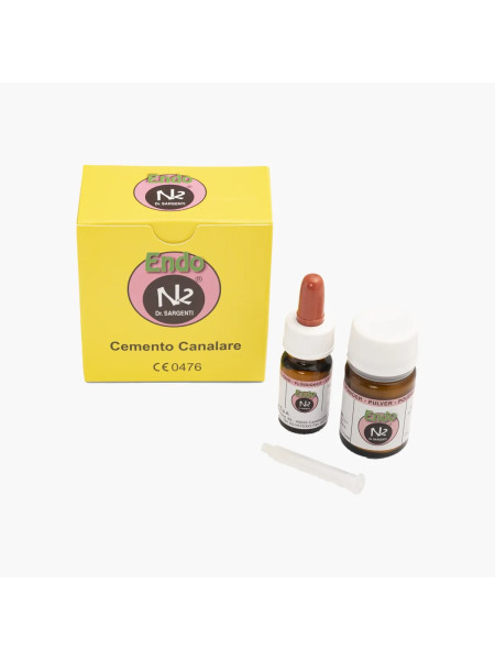 Cemento canalare ENDO N2 Ghimas -  Polvere 10 g + liquido 6 g