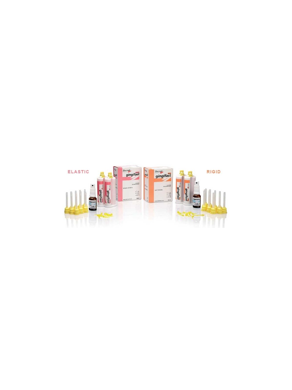 GINGIFAST - 2 cartucce da 50 ml e accessori