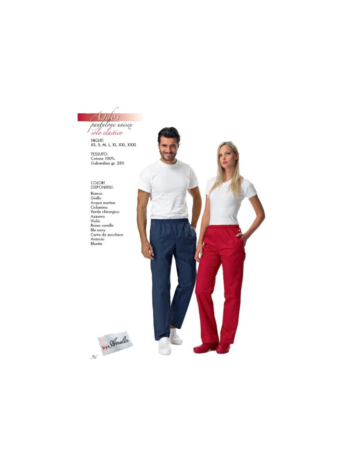 PANTALONE UNISEX "AGDOS" - 1 pz